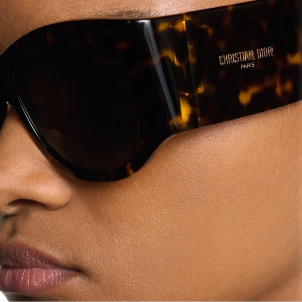 New! Christian Dior Tortoise Shell Sunglasses, DiorNuit S1I 24F0, Authentic